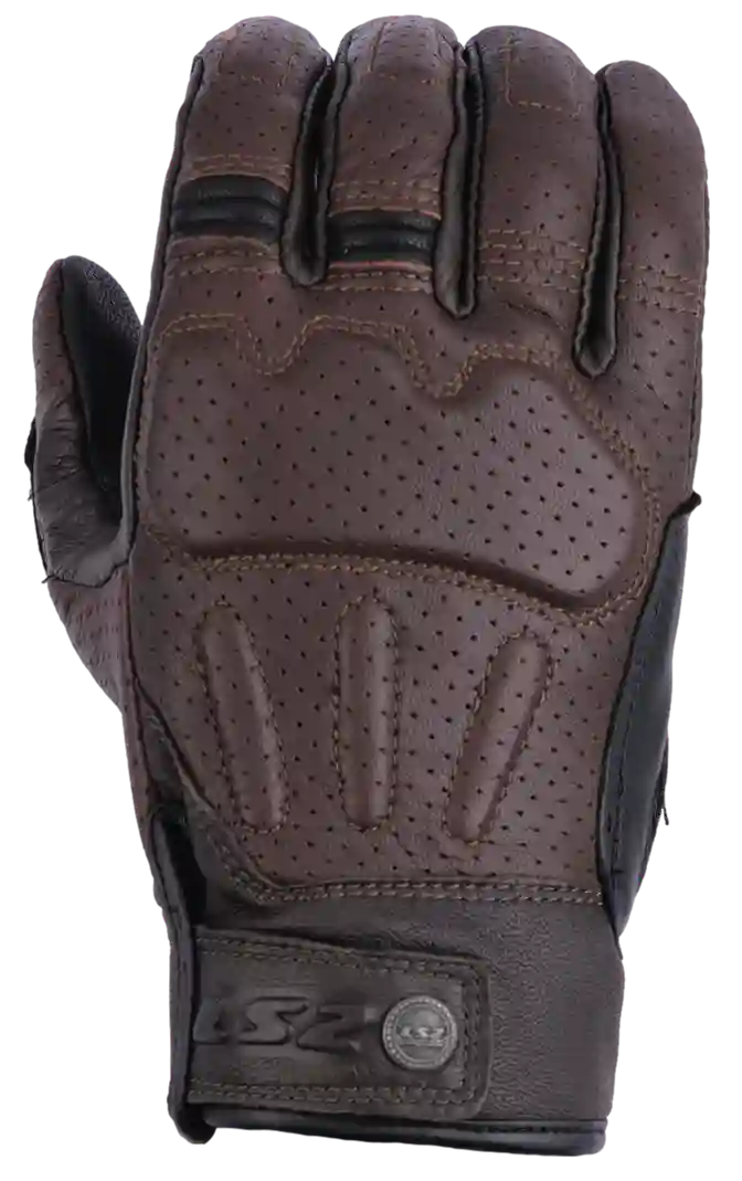 GUANTES LS2 CUERO HOMBRE RUST MARRON